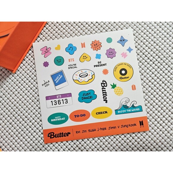 BTS Butter Special Edition Album with Exclusive Stickers - Picture 13 of 15